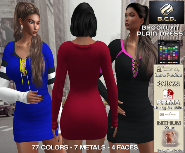 BCD Brooklyn Dress Plain