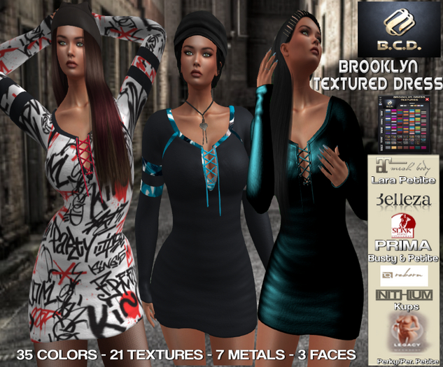 BCD Brooklyn Dress Textured