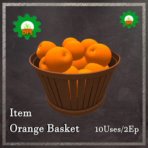 DFS Orange Basket Textur