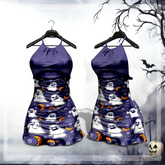 * Harmonia Ghosts Halloween Dress Maitreya Slink Kupra