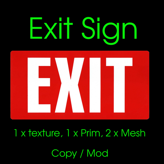 Jett - Exit Sign [Boxed] ADD ME