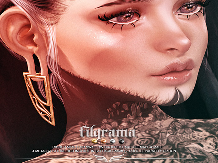 A*S FILGRAMA_^^Swallow^^Dropped Ears_FATPACK_(wear me)