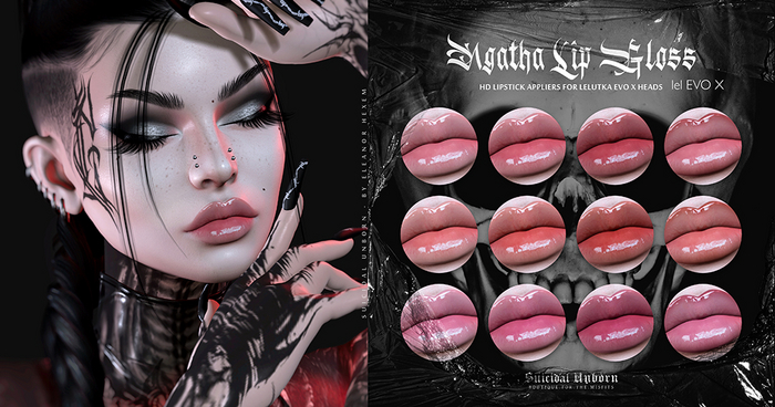 -SU!- Agatha Lip Gloss -Lel EVOX-