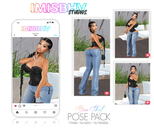 //IMISBHV// Been That PosePack