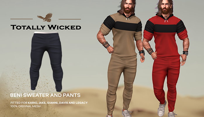 Totally Wicked - Beni pants_C01
