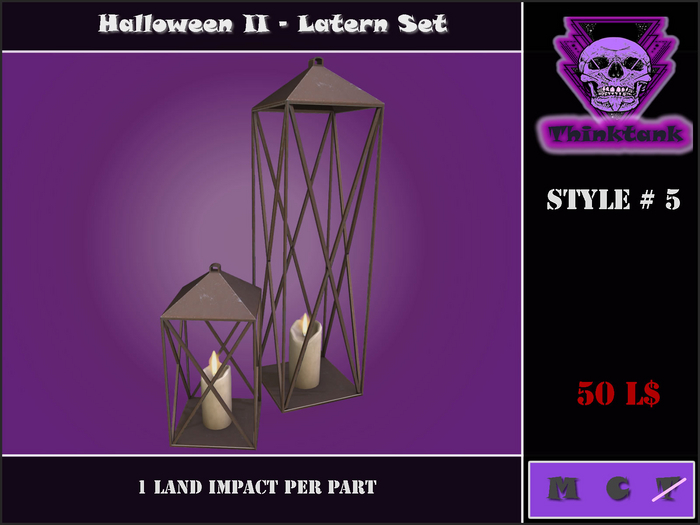 Halloween II - Lantern Set #5