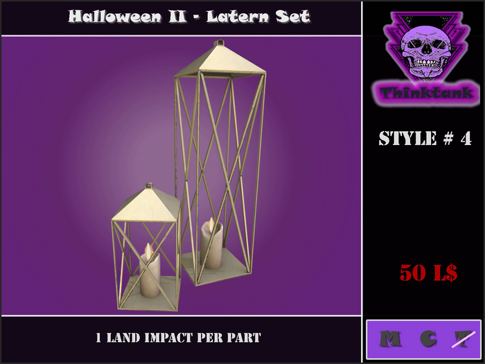 Halloween II - Lantern Set #4