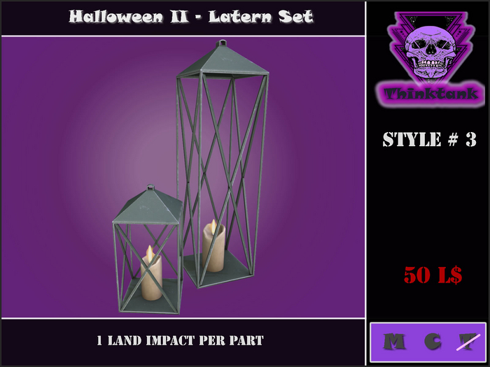 Halloween II - Lantern Set #3