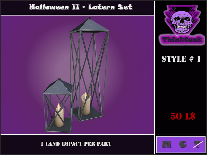 Halloween II - Lantern Set #1