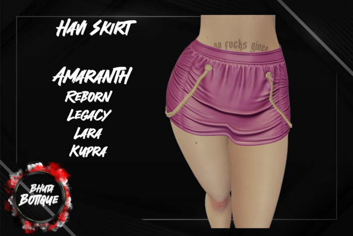 BB.Havi Skirt Amaranth(ADDME)