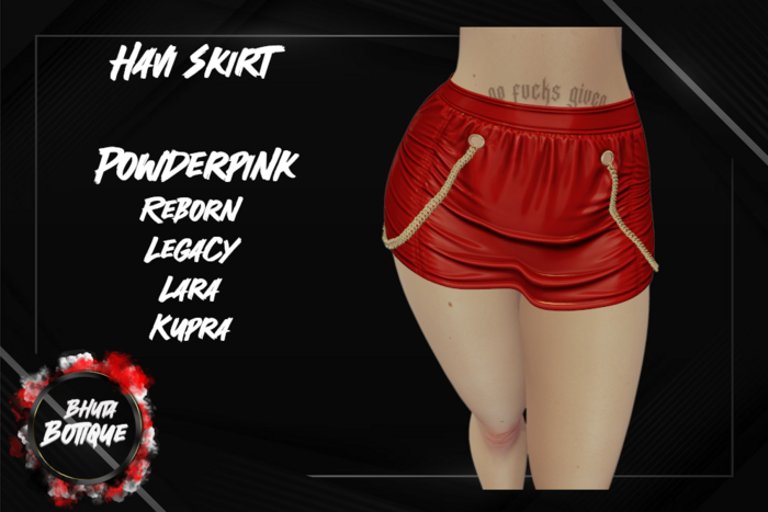 BB.Havi Skirt Red(ADDME)