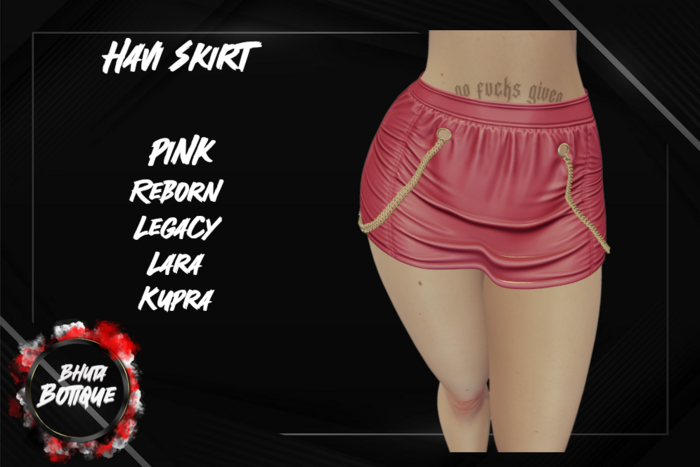 BB.Havi Skirt Pink(ADDME)