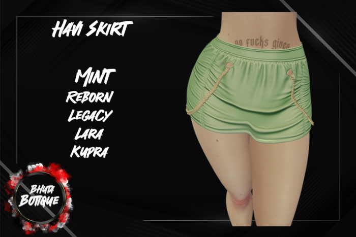 BB.Havi Skirt Mint(ADDME)