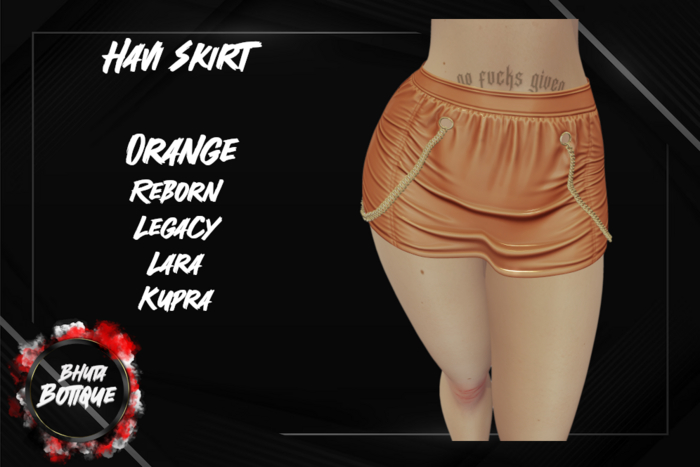 BB.Havi Skirt BurntOrange(ADDME)