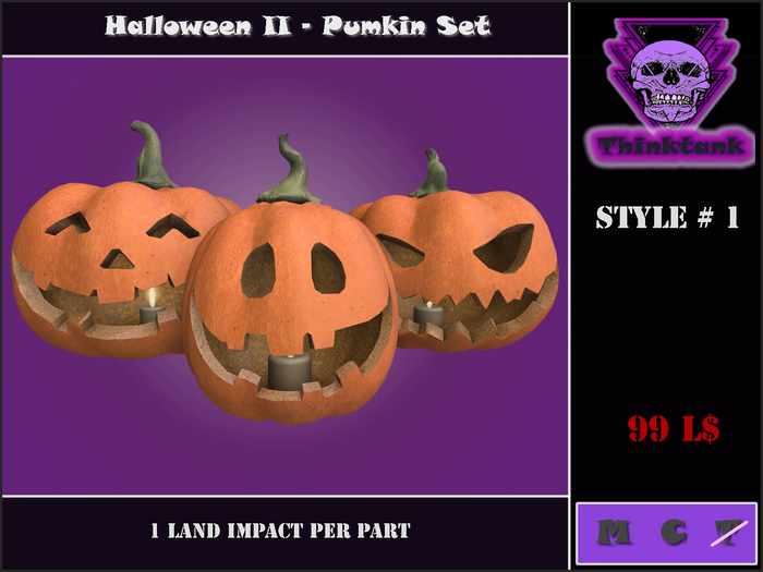 Halloween II - Pumpkin lantern #1