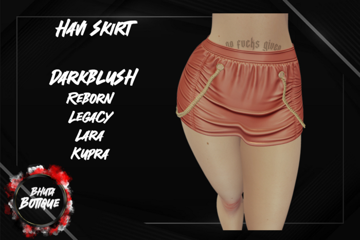 BB.Havi Skirt Blush(ADDME)