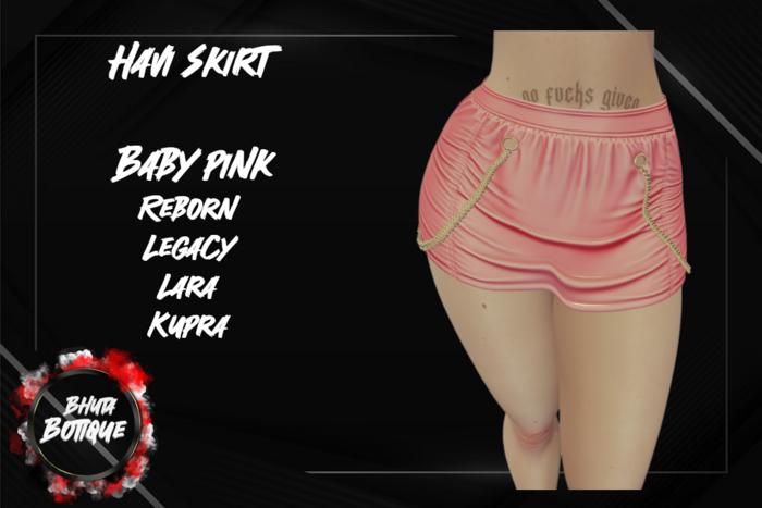 BB.Havi Skirt Babypink(ADDME)