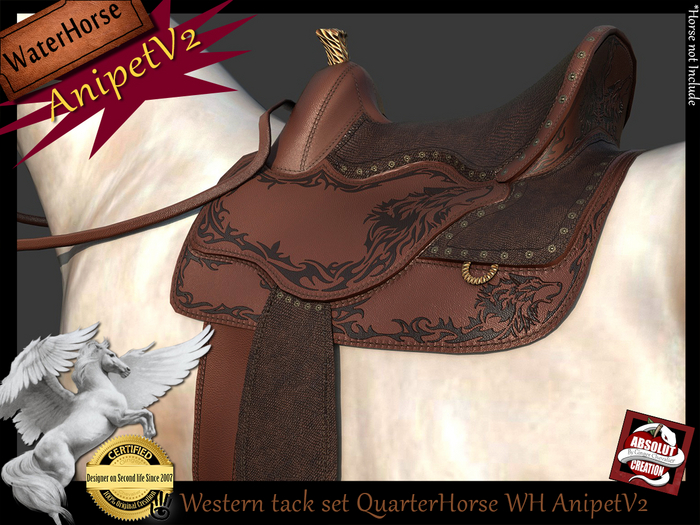 (*.*) Western tack QuarterHorse WH AnipetV2