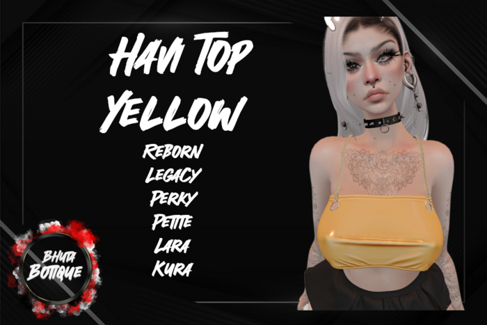 BB.Havi top Yellow(ADDME)