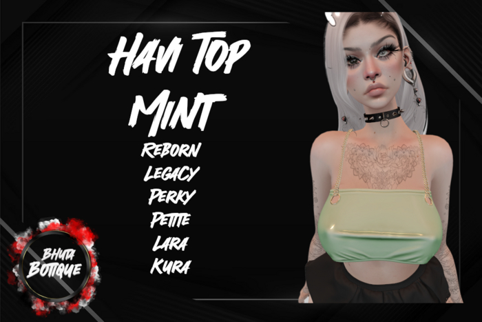 BB.Havi top Mint(ADDME)