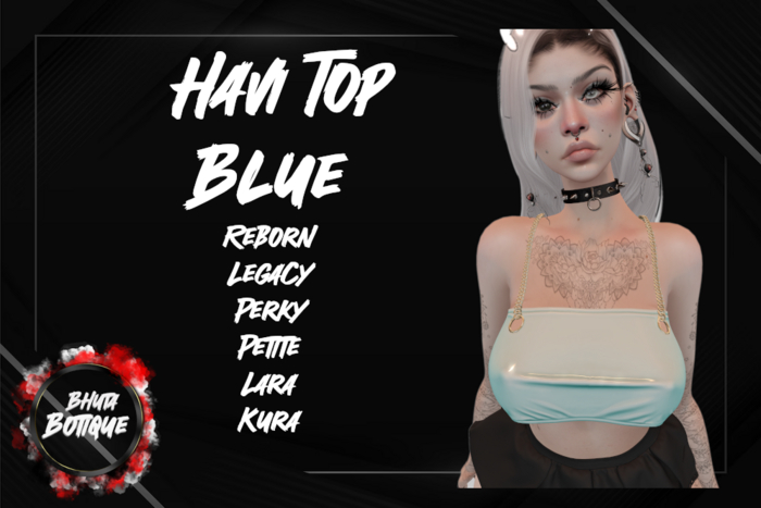 BB.Havi top BabyBlue(ADDME)