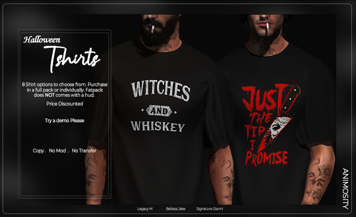 Animosity - Halloween Tshirts Fatpack