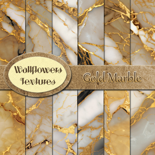 *Wallflowers* Gold Marble