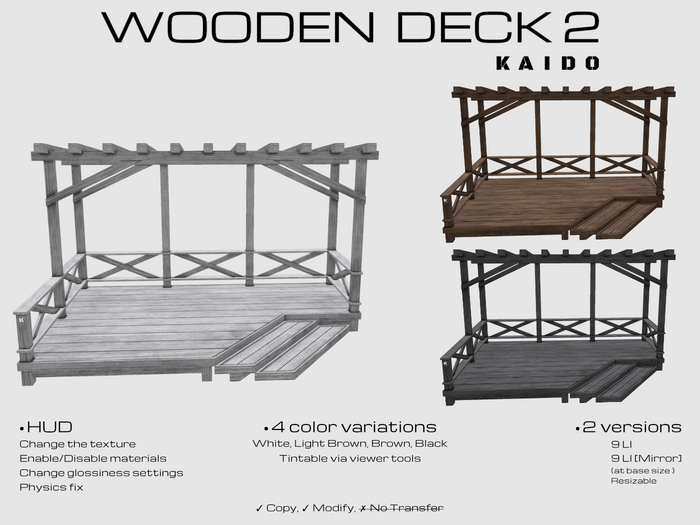 KAIDO - Wooden Deck 2