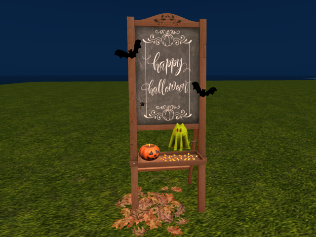 Cute Halloween Chalkboard