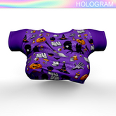 Halloween Cropped Shirt