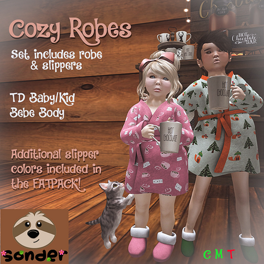 (-sonder-} Cozy Robes FATPACK