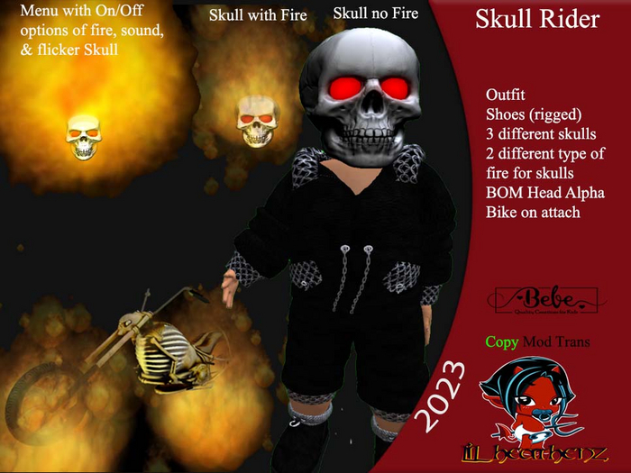 ~LH~Skull Rider BB (BOX)