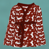 (-sonder-} Winter Weenies Robe & Slippers