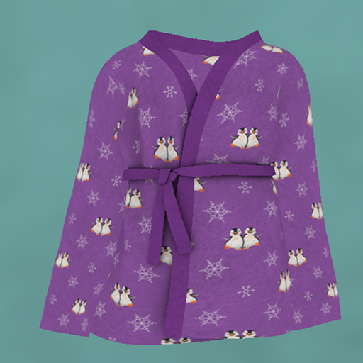 (-sonder-} Twin Pengs Robe & Slipper