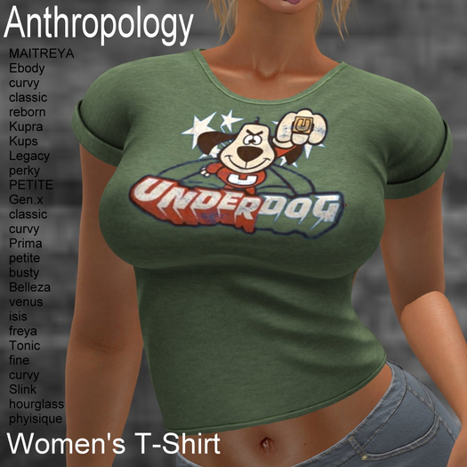 Underdog Women's T-Shirt (WTTA)