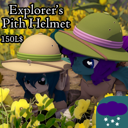 [SNOWY] Explorer's Pith Helmet