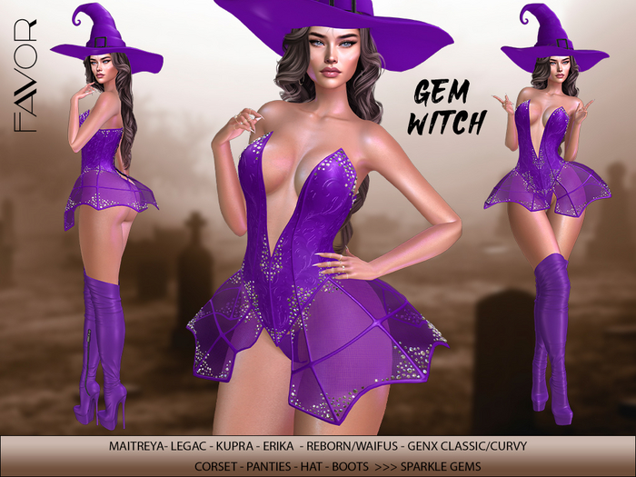 FAVOR - Gem Witch Purple <Promo>