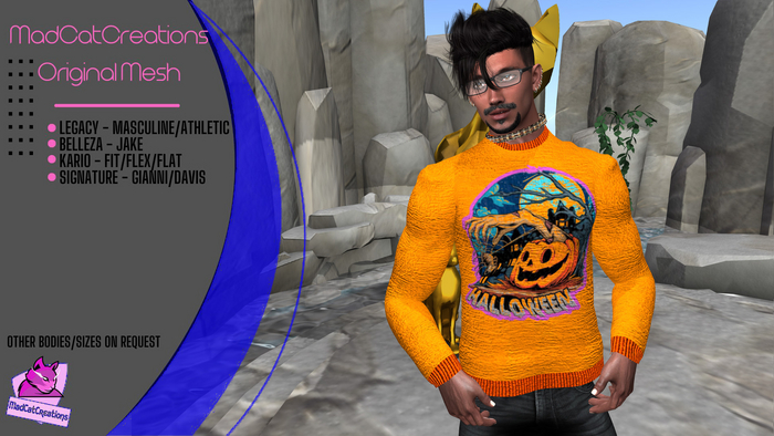 MCC - men -Halloween sweatshirt v1