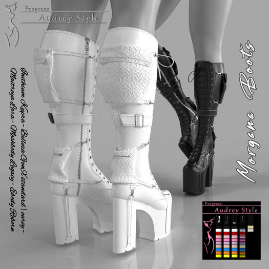 .:: AS ::. Morgana Boots  - - DEMO