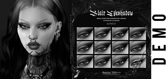 -SU!- Blair Eyeshadow & Eyeliner -Lel EVOX- DEMO