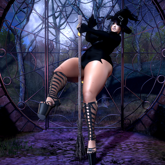BB Witches Have Fun Pose