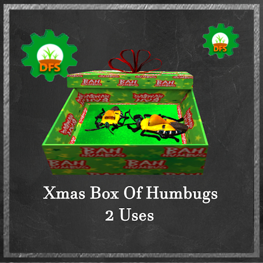 DFS Xmas Box Of Humbugs Textur
