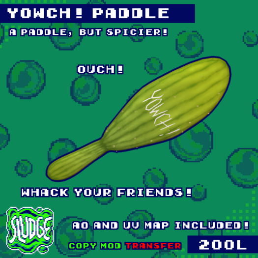 SLUDGE - Yowch! Paddle