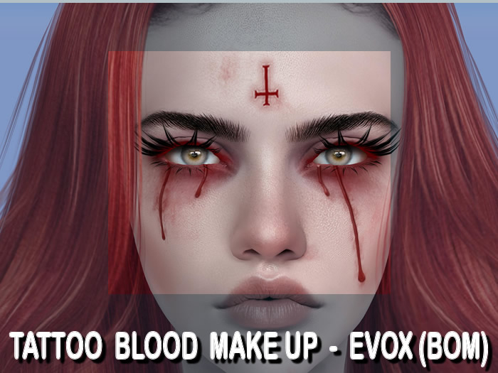 TATTOO BLOOD MAKEUP FOR EVOX (BOM)