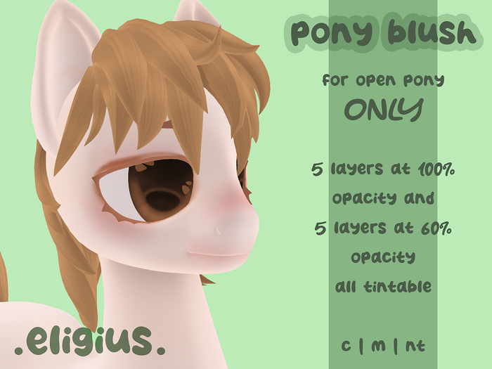.e. pony blush