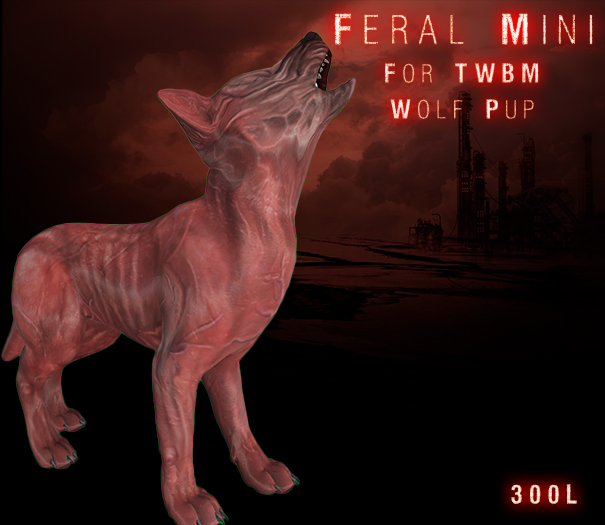 [Upirium] Feral Mini TWBM Wolf Pup
