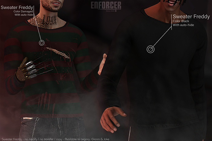 [ENFORCER] Sweater Freddy RED
