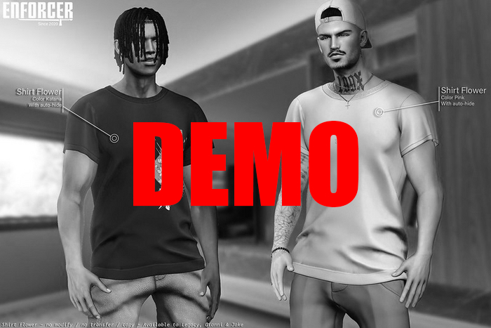 [ENFORCER] Shirt Flower DEMO