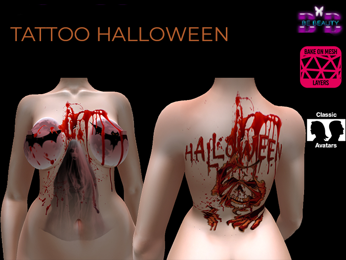 Be Beauty-HALLOWEEN TATTOO