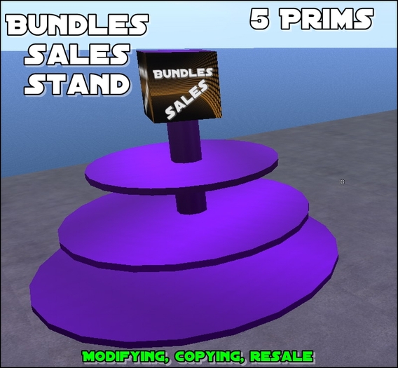 Bundles Sales Stand sales